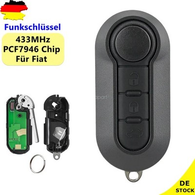 433MHz Funk Schlüssel Für Fiat Ducato 2014 2015 2016 2017 2018 2019 2020 Marelli