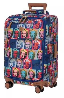 Bric s Trolley Koffer Andy Warhol Marilyn Neuwertig Original 77 x 48 x 26 Top 