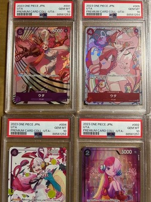ウタ　psa10 ONE PIECE PSA 10 Uta One Piece Premium Card Collection Special Rare One