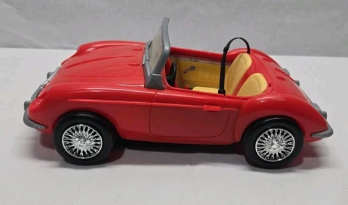 Vtg 1998 Mattel Barbie Skipper Red Convertible Sports Car Porsche