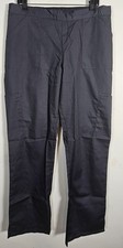 Landau ScrubZone Modern Fit Scrub Pants Multiple Sizes New Graphite Grey 83223
