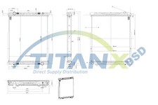 TitanX RX159021 K&uuml;hler, Motork&uuml;hlung f&uuml;r IVECO