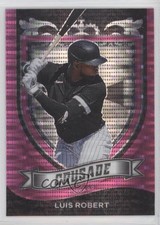 2021 Panini Chronicles Crusade Pink Pulsar Prizm Luis Robert #21 10k8