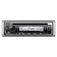 Kenwood KMR-D382BT Marine CD Receiver and 1.5 Line Display with Bluetooth