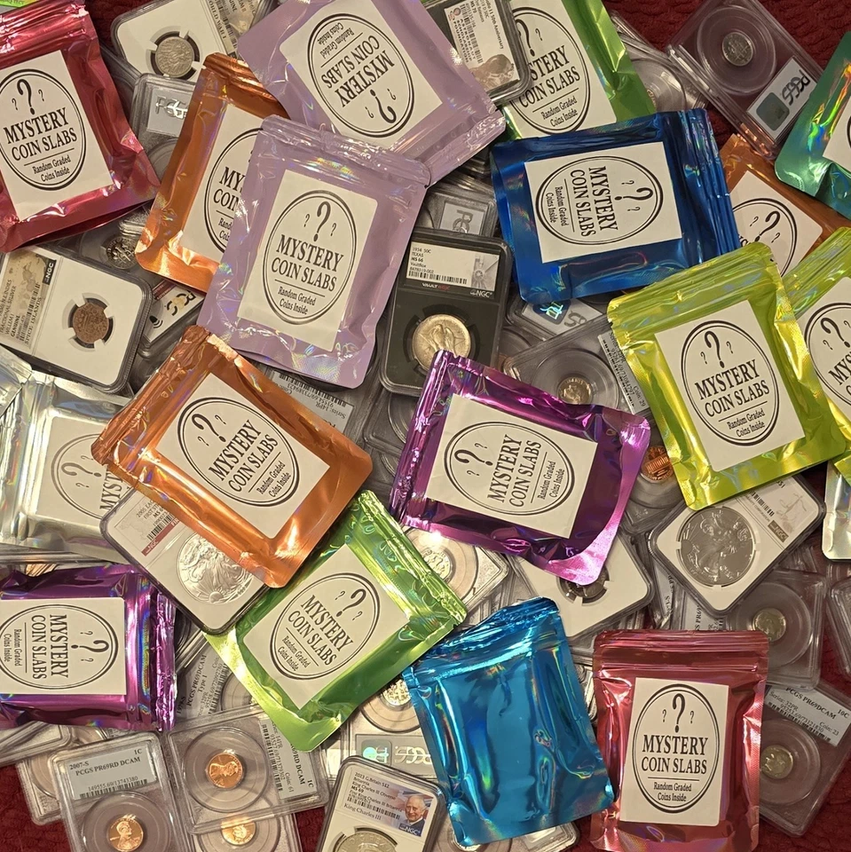 🚨 Mystery Slab – 1 Graded US Coin – PCGS NGC CAC – Certified Grab Bag! 🪙  - Image 3 of 4