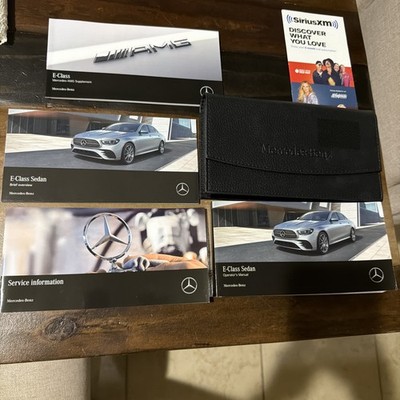  2022 MERCEDES E CLASS OWNERS MANUAL 