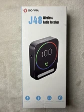 Bluetooth Aux Adapter, 5.3 Receiver for Car, Wireless Audio Receiver Sonru J48