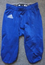 Adidas Football Pants Youth Size Small Blue New with Tags 26" Waist