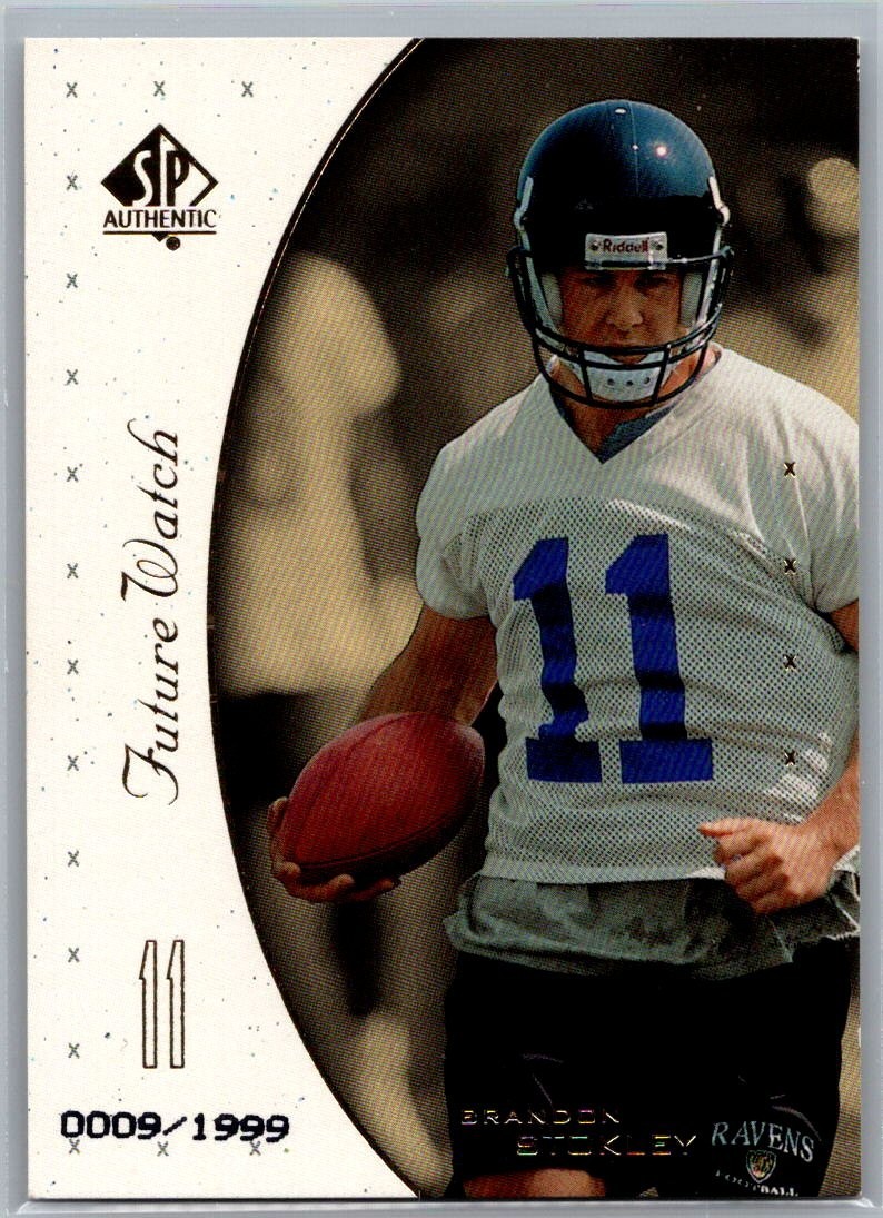 Brandon Stokley SP Authentic #118 Base