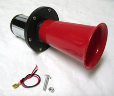 Hd Motor Driven Ahooga Ooga Car Old School Horn Red Classic Antique Klaxon Type