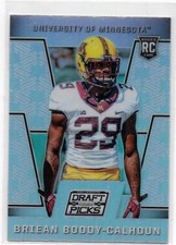 2016 Prizm Draft Picks 218 Briean Boddy-Calhoun Minnesota    Silver Prizm RC