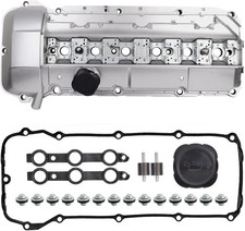 Upgrade Aluminum Engine Valve Cover Kit 11121432928 Compatible with BMW E46 323i