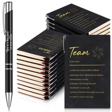 40 Pcs Teacher Appreciation Gifts Bulk Inspirational PU Leather Notebook Jour...