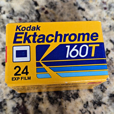 Kodak Ektachrome 160T 35mm/135 Slide Film ISO 160 24 Exp 01/1998 CAT 120 9485