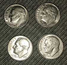 1977-1995 Roosevelt Dimes 