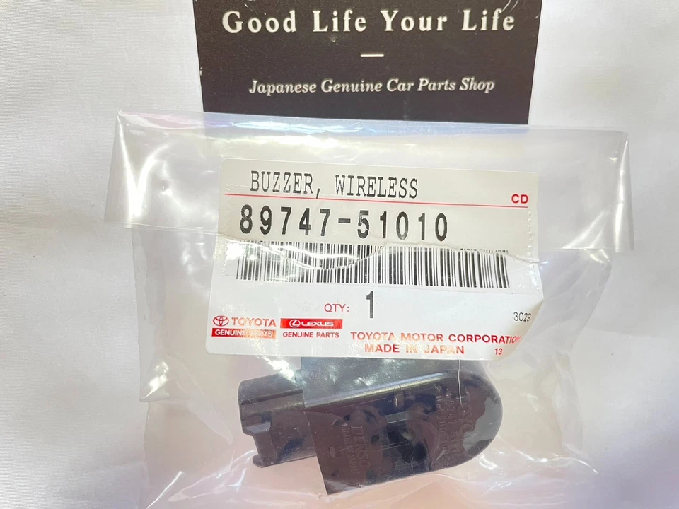 TOYOTA GENUINE 4RUNNER FJ GX470 SEQUOIA WIRELESS DOOR LOCK BUZZER 89747-51010 - Image 2 of 4