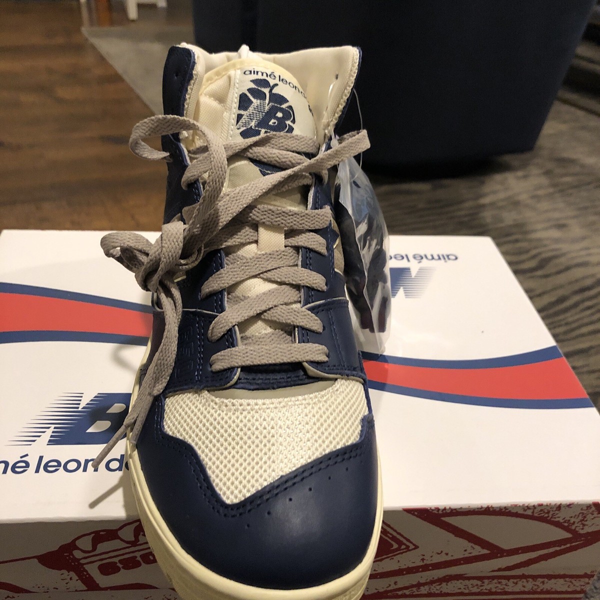 [27cm] ALD/ New Balance 650R 在庫あり Aime Leon Dore ALD x New Balance 650R Navy Grey Shoes,BNIB