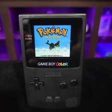 Black Gameboy Color IPS Console Backlit LCD Screen GBC Game Boy