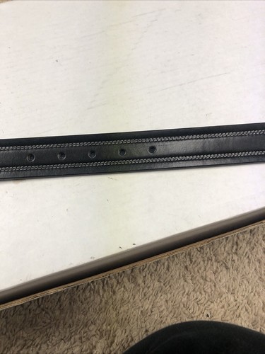 Florsheim QUINN BLACK LEATHER Belt (Men's) Top Gift For Birthday and FATHERS DAY - Picture 3 of 6