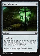 SEER'S LANTERN X 4 N/M BATTLEBOND MAGIC THE GATHERING