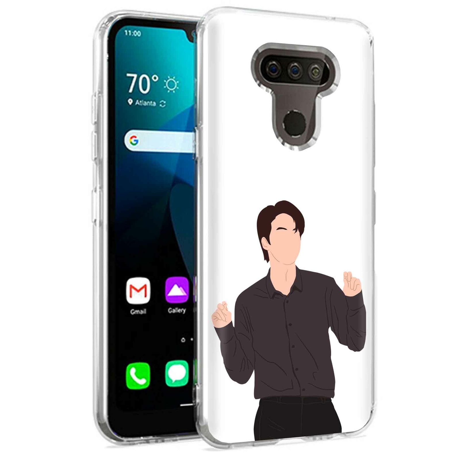 Phone Case for LG Harmony 4,Premier Pro Plus,K41, KPOP Bulletproof 1 Print
