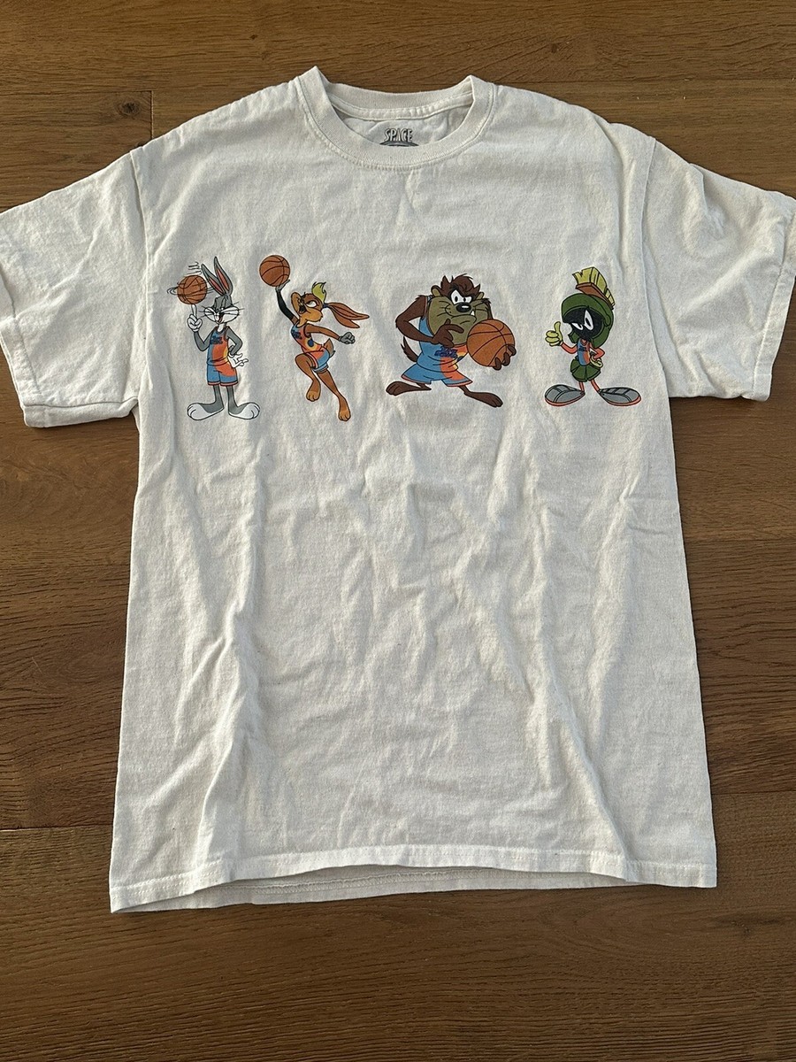 Space Jam Pac Sun Unisex Tee Shirt Top Tan sz M | eBay