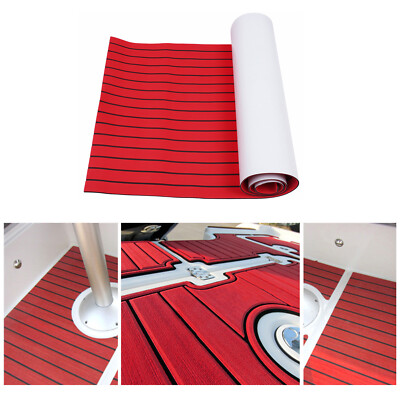 Marine Non-slip Foam Decking Sheet Deluxe Boat Yacht Flooring Mat Pad 35.4X94.5''