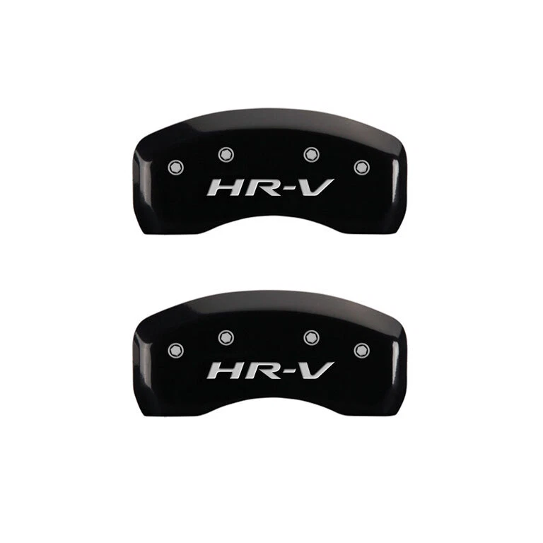 Cubiertas de pinza de disco de freno MGP 2016-2023 "Honda HR-V" HRV delanteras + traseras negras 4 piezas Foto 3 de 4