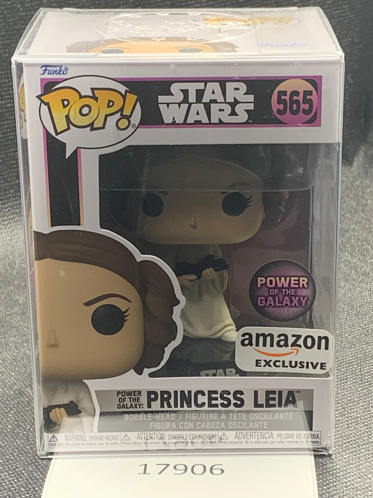 Funko Pop Star Wars #565 Princess Leia Amazon Exclusive 17906