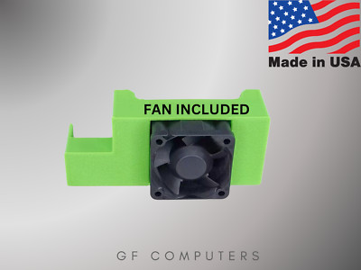 New! Nvidia Tesla GPU Cooling Fan Shroud K1 K2 K20 K40 M6 Accelerator Card AI