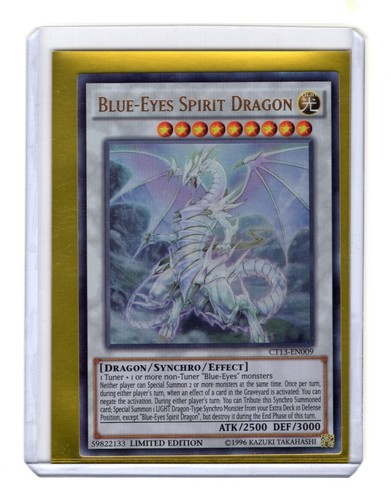 Blue Eyes White Dragon CT13-EN008 Ultra Rare Limited Edition