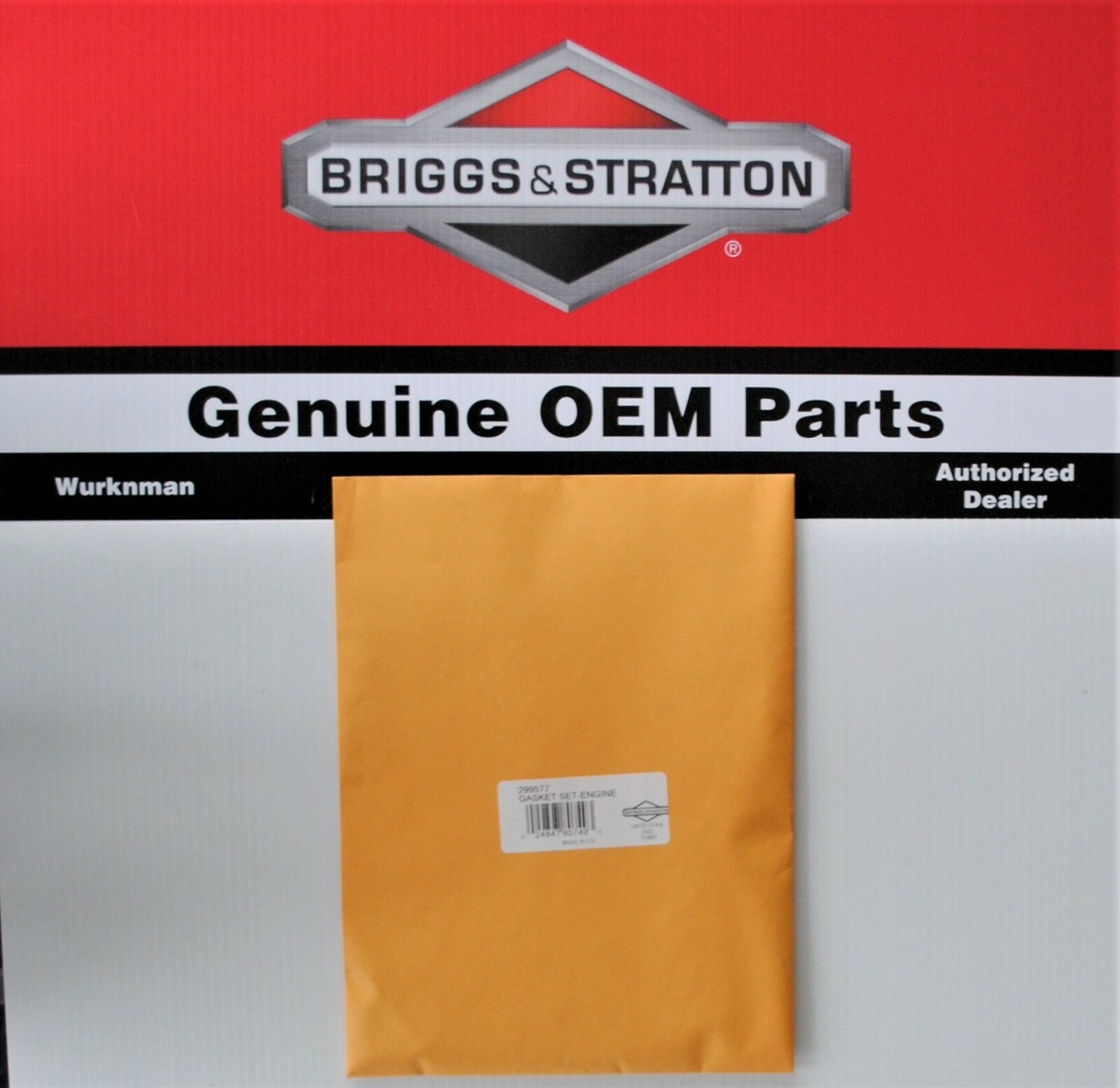 Power On English CommunicationⅢ GASKET WITH SEALS FIT BRIGGS & STRATTON 8HP L HEAD ENGINE