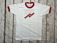 VTG "Think Rink" Auburn PA Youth Hockey 80s Screen Stars Single Stitch T-Shirt