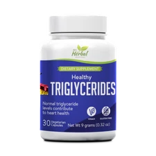 Healthy Triglycerides Levels - Lower Triglyceride Levels Naturally - 100% Herbal