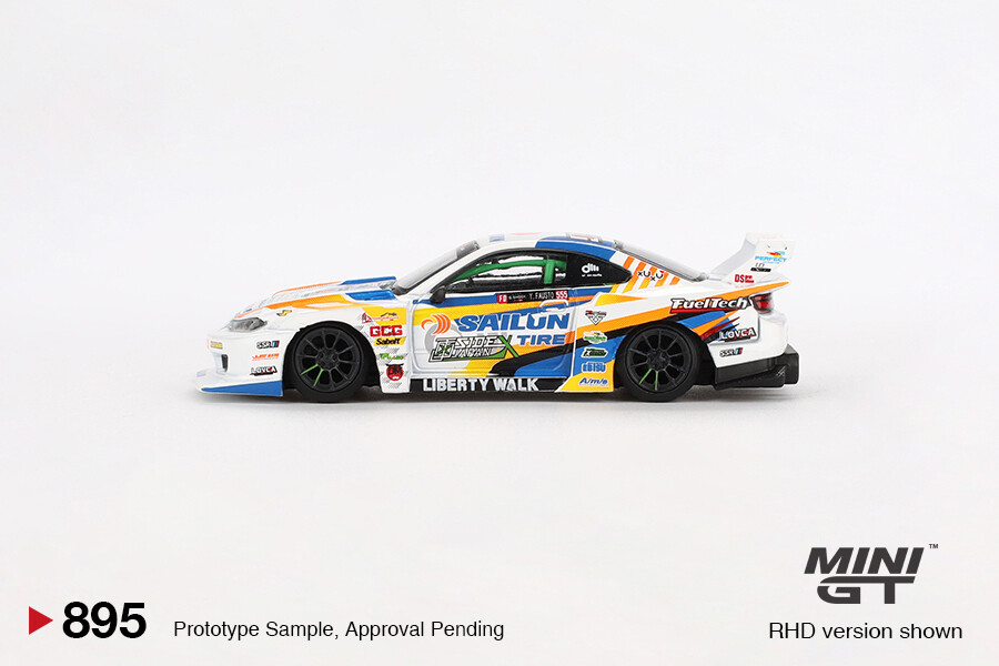 MINI GT シルビア S15 Fausto Racing MINIGT Mini GT Nissan Silvia S15 LB-Super Silhouette LBWK 2024