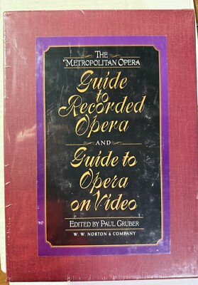 The Metropolitan Opera Guide to Recorded Opera & Guide to Opera on ...
