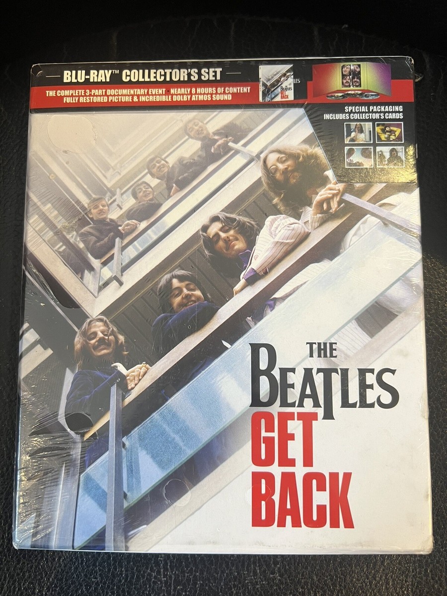 ビートルズ GET BACK SPECIAL LIMITED EDITION The Beatles: Get Back 3-Disc Blu-Ray Collector's Edition
