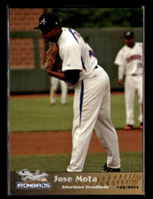 Jose Mota 2011 Aberdeen Ironbirds Team Set