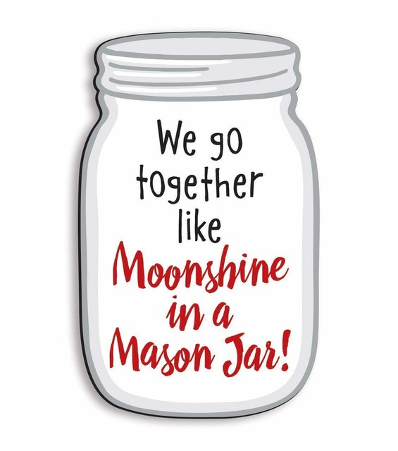 Download Relatively Funny Mason Jar Magnet We go together like ...