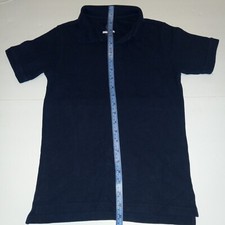 Wonder Nation Boy Navy Blue Uniform Shirt Size L/G 10/12 