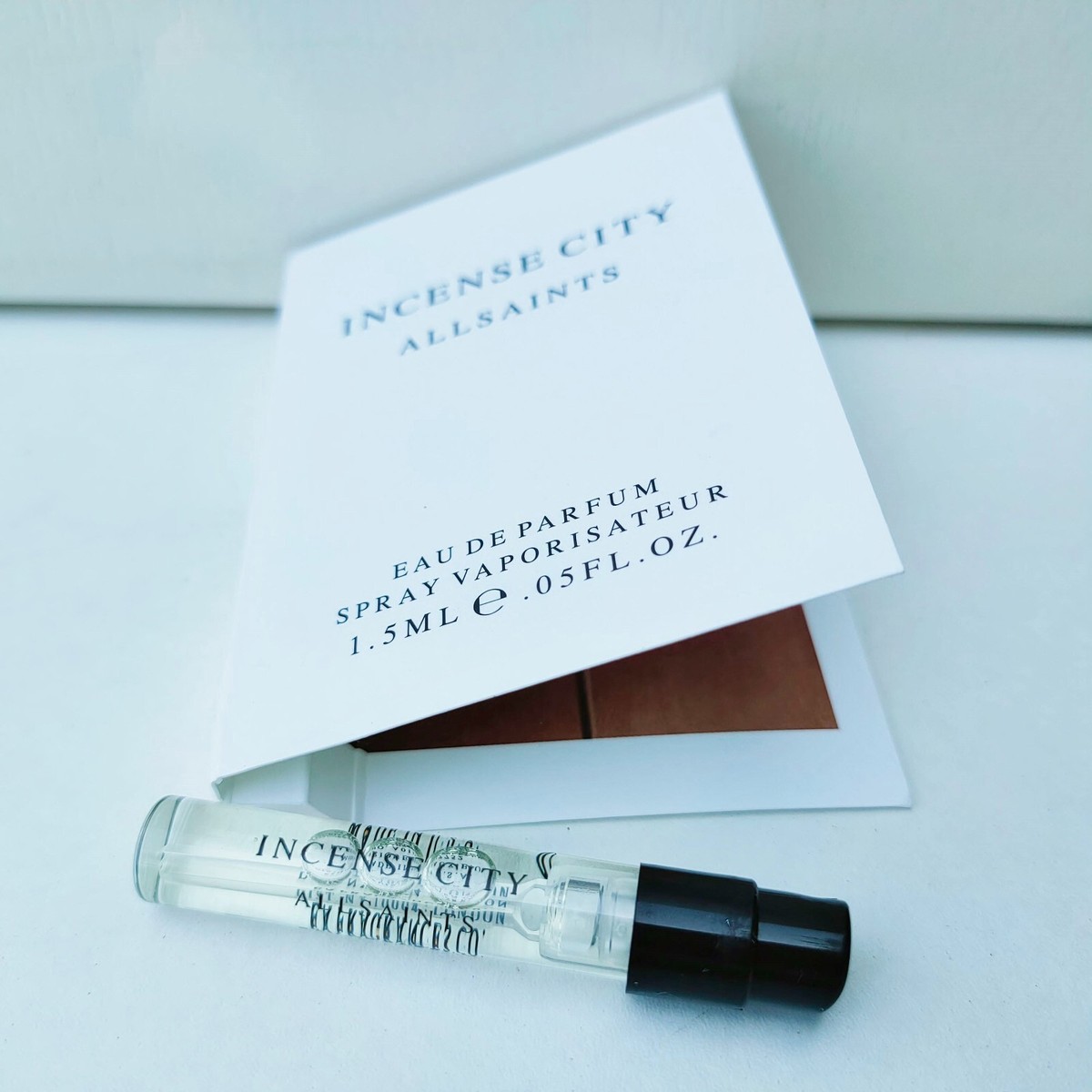 1x AllSaints Incense City Eau de Parfum mini Spray Fragrance,