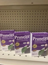 Ciruelax Prunelax Max Relief Laxative for Constipation 24 ct (3 Pack)