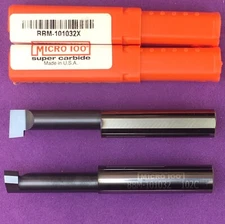 MICRO 100   BBM - 101032X  10mm Carbide Boring Bar; 10mm Shank  AlTiN🎯Machinist