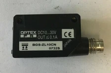 OPTEX BGS-ZL10CN BACKGROUND SUPPRESSION LASER/ SENSOR 30VDC 0.1A 