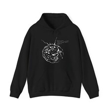 Death Grips Death Album Tour Merch Crouching Black Pullover Hoodies - All Sizes