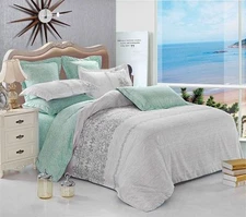 beach microfiber bedding set: duvet cover set or sheet set full/queen/king/cal k