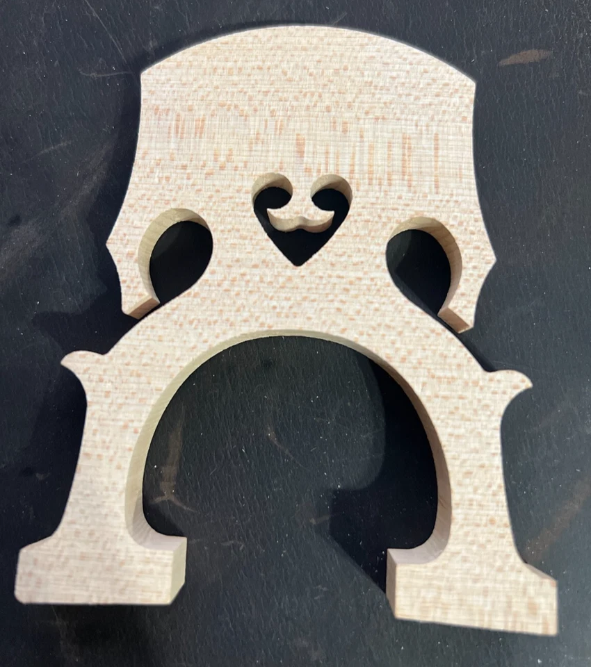 New Despiau Superieur Cello Bridge 4/4 Size French Style(Unfitted) - Image 2 of 4