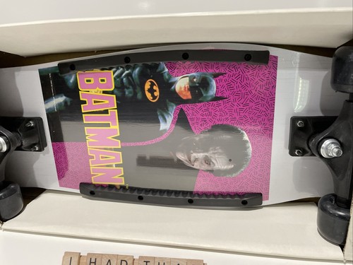 Batman Skateboard By Brookfield🔥UNUSED In Original Box -KEATON RARE - Picture 4 of 12