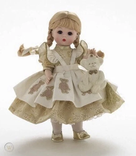 Madame Alexander Christmas Bear Doll With Lenox Bear Ornament #38535