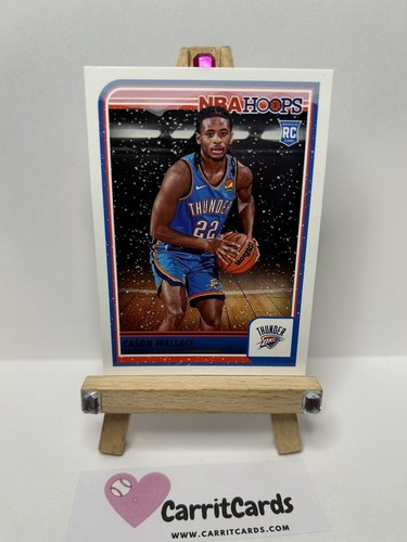 CASON WALLACE 2023-24 Panini Hoops INVIERNO Novato RC #252 Oklahoma City Thunder - Imagen 2 de 6
